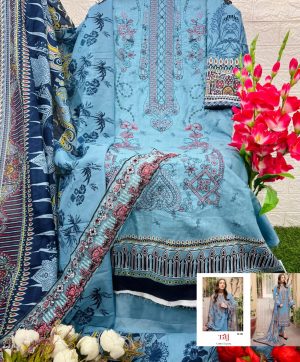 TAJ CREATIONS 583 COTTON PAKISTANI SUITS