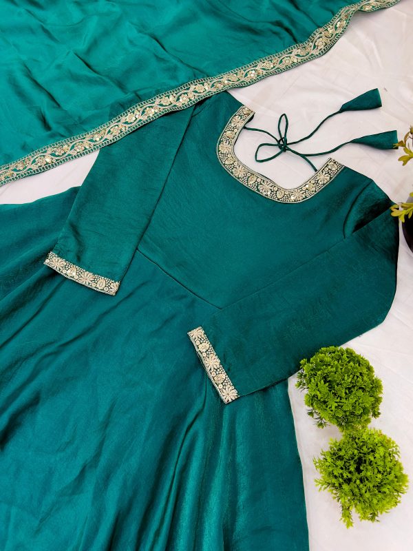 ZEEL FASHION ZF 407 D DESIGNER GOWN WHOLESALE