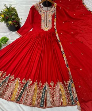 ZEEL FASHION ZF 5002 D DESIGNER SUITS ONLINE