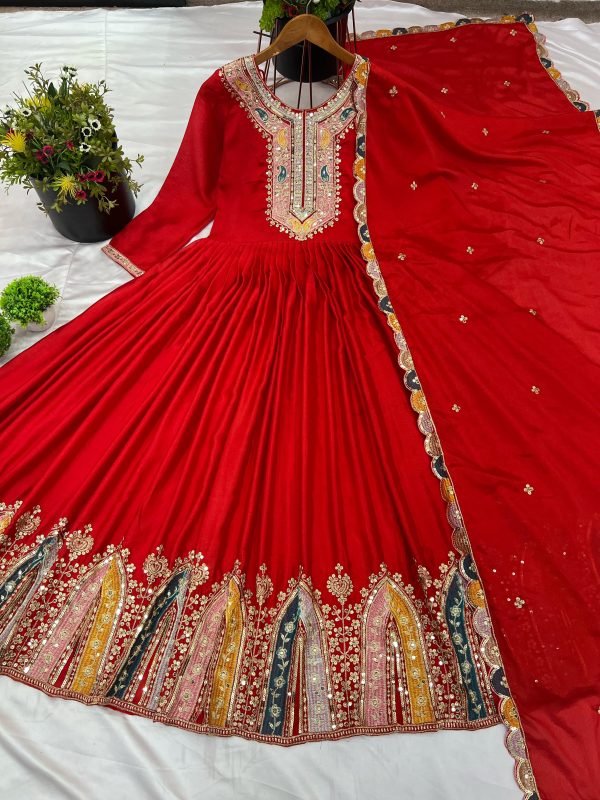 ZEEL FASHION ZF 5002 D DESIGNER SUITS ONLINE