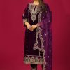 ZEEL FASHION ZF 5003 A DESIGNER VELVET SUITS