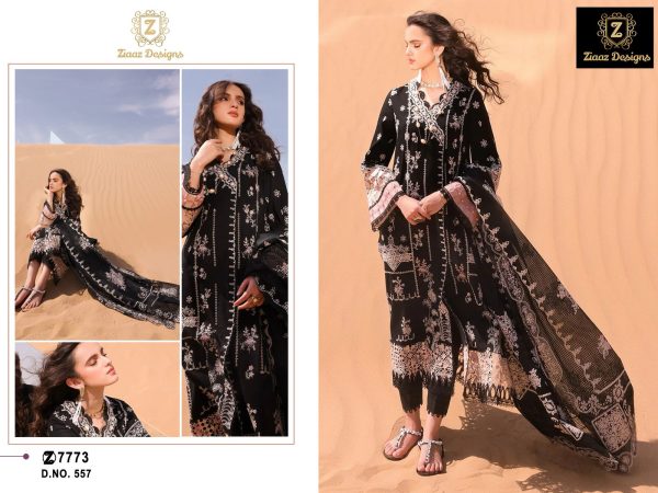 ZIAAZ DESIGNS 608 PAKISTANI SUITS WHOLESALE