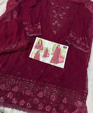 ZIAAZ DESIGNS 632 D PAKISTANI SUITS MANUFACTURER