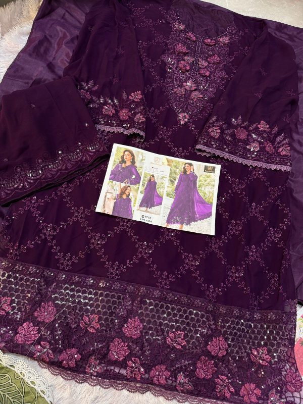 ZIAAZ DESIGNS 632 E PAKISTANI SUITS MANUFACTURER