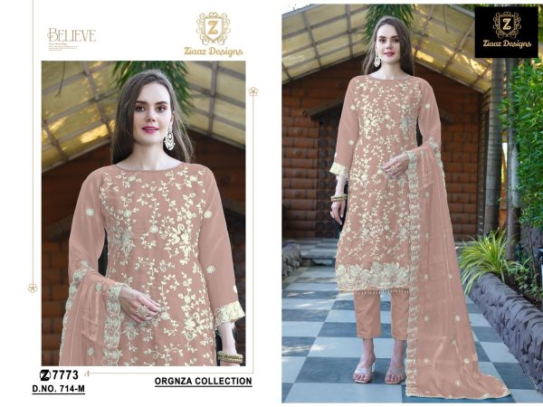 ZIAAZ DESIGNS 714 N SALWAR KAMEEZ SUITS