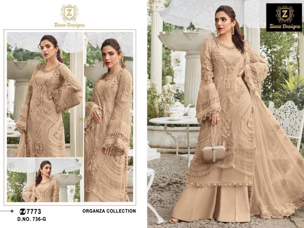 ZIAAZ DESIGNS 736 G PAKISTANI SUITS IN INDIA