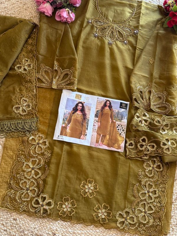 ZIAAZ DESIGNS 739 E PAKISTANI SUITS WHOLESALE