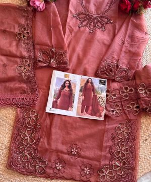 ZIAAZ DESIGNS 739 F PAKISTANI SUITS WHOLESALE