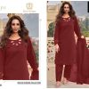 ZIAAZ DESIGNS 761 A B C D CHINON SALWAR SUITS