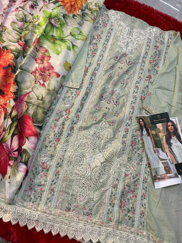 ZIAAZ DESIGNS 775 D PAKISTANI SALWAR SUITS