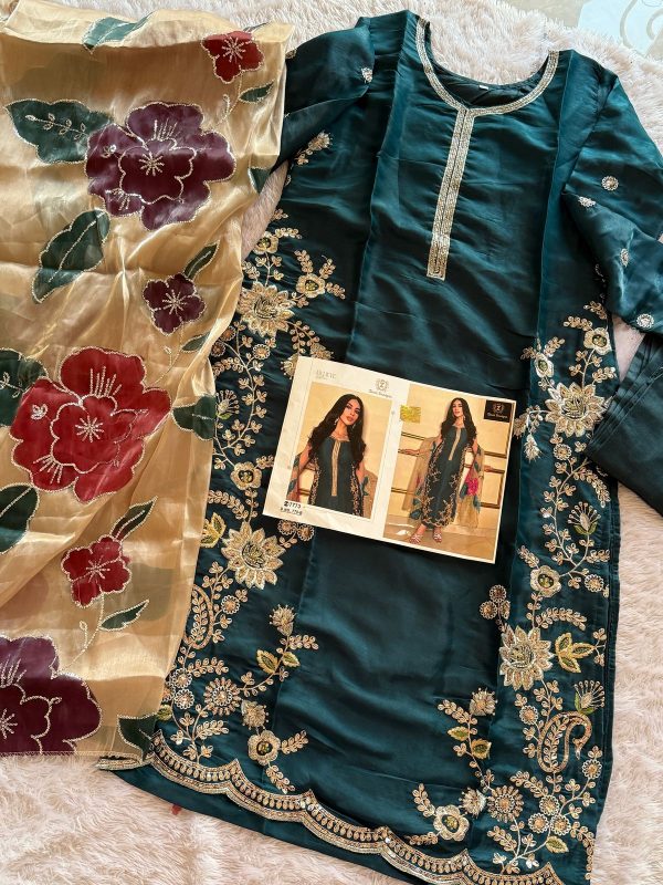 ZIAAZ DESIGNS 779 B PAKISTANI SUITS WHOLESALE