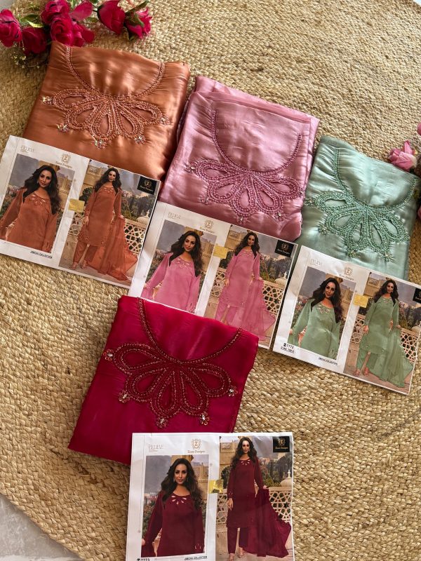 ZIAAZ DESIGNS 780 A B C D PAKISTANI SALWAR SUITS