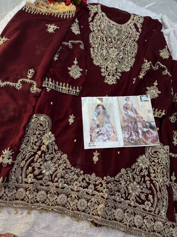 ZIAAZ DESIGNS 781 A PAKISTANI SALWAR SUITS