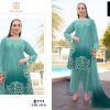 ZIAAZ DESIGNS 815 B ORGANZA PAKISTANI SUITS