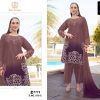 ZIAAZ DESIGNS 815 C ORGANZA PAKISTANI SUITS