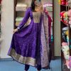 AKSHAR DESIGNER JASHN E BAHARA PURPLE ANARKALI