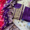 AKSHAR DESIGNER JASHN E BAHARA PURPLE ANARKALI