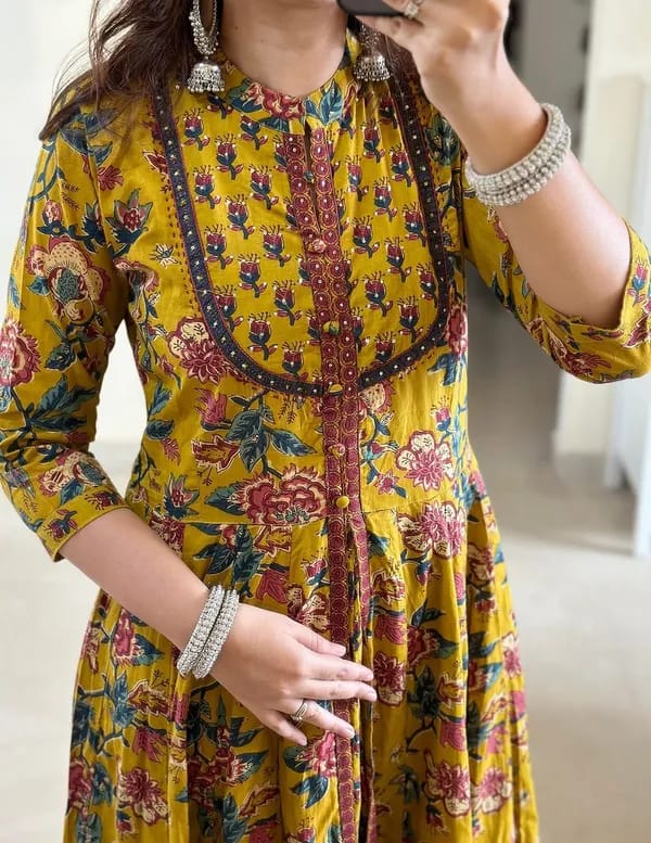 AKSHAR DESIGNER SHRUTI YELLOW COTTON SUITS