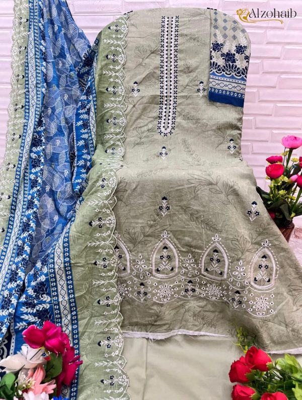 ALZOHAIB AZ 1086 PAKISTANI COTTON SUITS