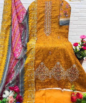 ALZOHAIB AZ 1088 PAKISTANI COTTON SUITS