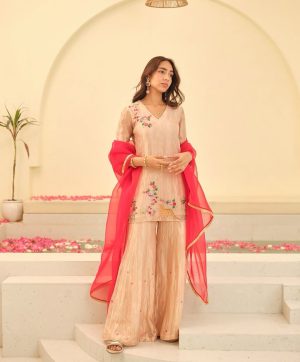 BE 326 DESIGNER PLAZZO SUITS WHOLESALE