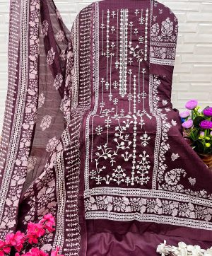 EZRA 1016 B PAKISTANI COTTON SALWAR SUITS