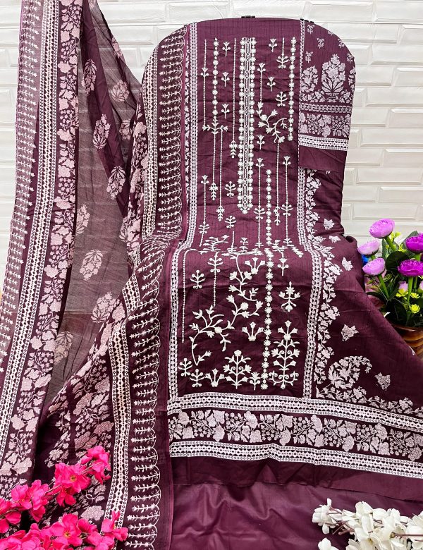 EZRA 1016 B PAKISTANI COTTON SALWAR SUITS