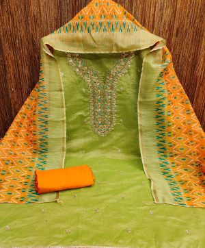 F 13 STUDIO MODAL CHANDERI SUITS MATERIALS