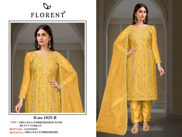 FLORENT 1025 A B C D PAKISTANI SALWAR SUITS