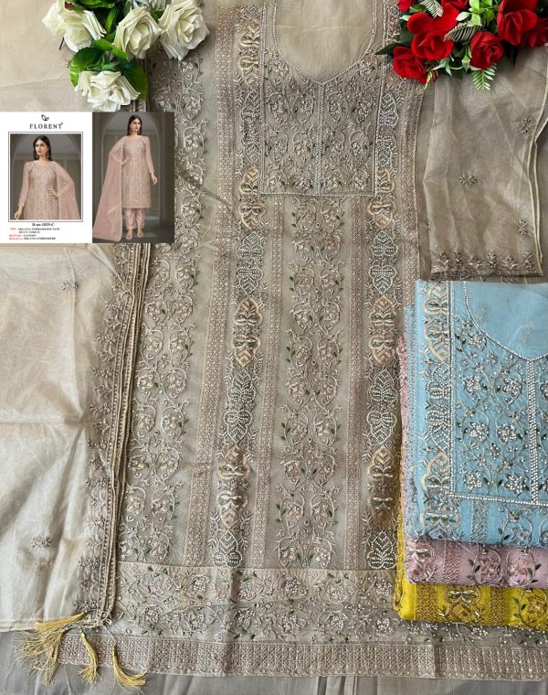 FLORENT 1025 A B C D PAKISTANI SALWAR SUITS