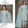 FLORENT 1025 A B C D PAKISTANI SALWAR SUITS