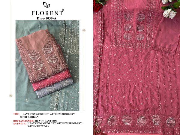 FLORENT 1030 A PAKISTANI SUITS WHOLESALE