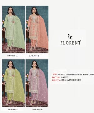 FLORENT 1031 A B C D PAKISTANI SALWAR SUITS