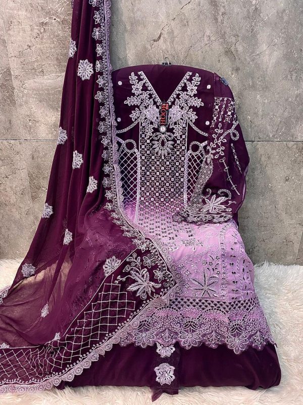 HOOR TEX H 363 A TO E PAKISTANI SALWAR SUITS