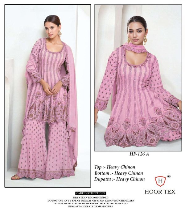 HOOR TEX HF 126 A READYMADE PAKISTANI SUITS