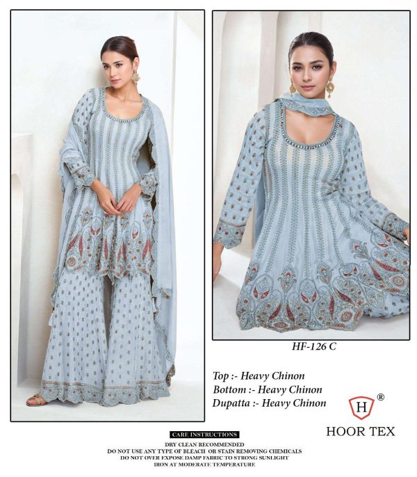 HOOR TEX HF 126 C READYMADE PAKISTANI SUITS