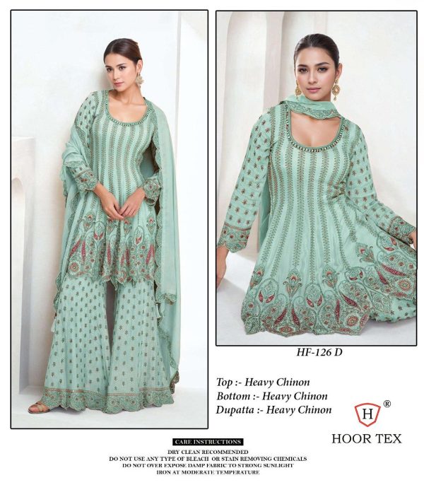 HOOR TEX HF 126 D READYMADE PAKISTANI SUITS