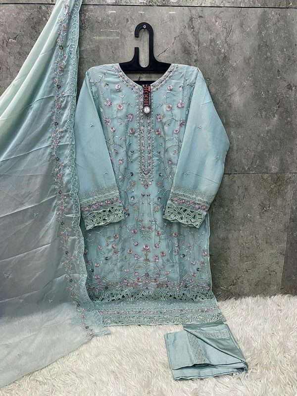 HOOR TEX HF 136 C READYMADE SALWAR SUITS