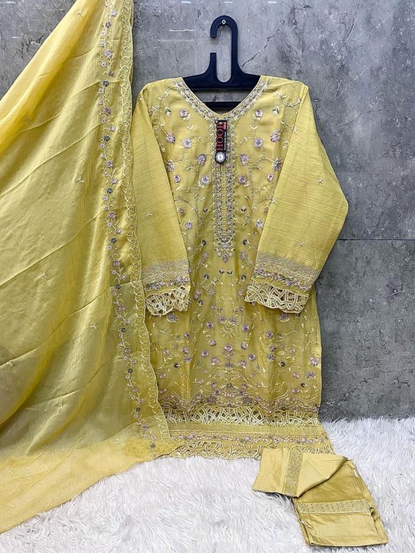 HOOR TEX HF 136 D READYMADE SALWAR SUITS