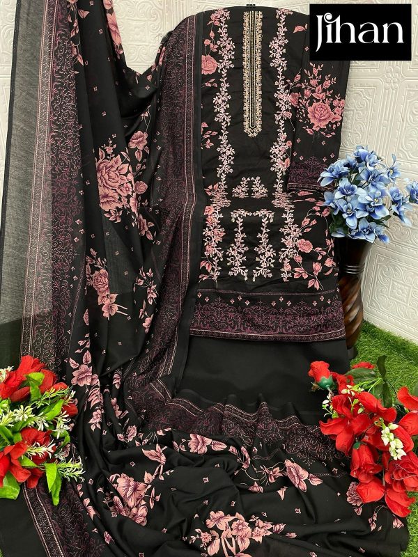 JIHAN 3546 PAKISTANI SUITS WHOLESALE