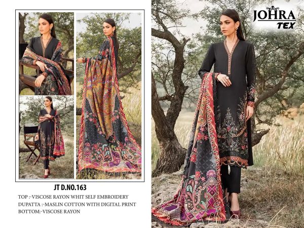 JOHRA TEX JT 163 PAKISTANI SALWAR SUITS