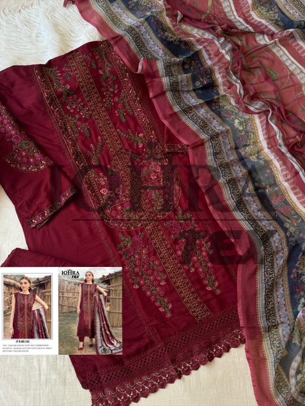 JOHRA TEX JT 165 PAKISTANI SALWAR SUITS