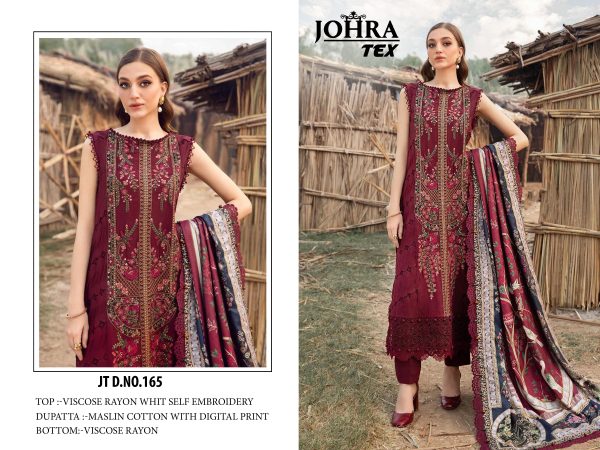 JOHRA TEX JT 165 PAKISTANI SALWAR SUITS