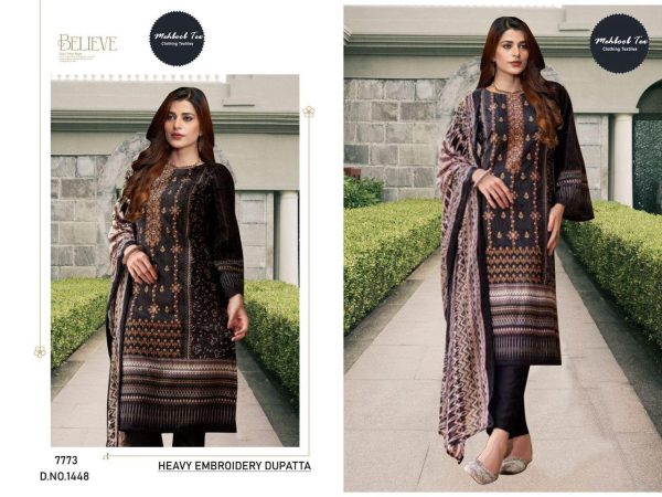 MEHBOOB TEX 1448 PAKISTANI COTTON SUITS ONLINE