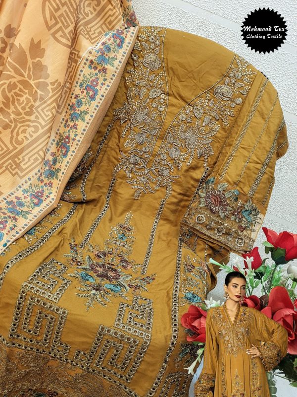 MEHMOOD TEX M 61 PAKISTANI SALWAR SUITS