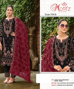 MOTIFZ 739 D SALWAR SUITS WHOLESALE IN INDIA