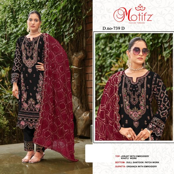 MOTIFZ 739 D SALWAR SUITS WHOLESALE IN INDIA