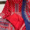 MURTI TRENDS RED PURE COTTON SUITS