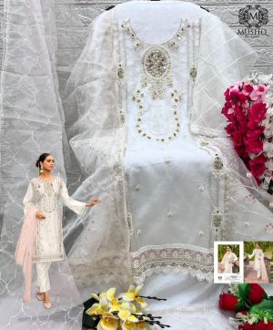 MUSHQ M 306 C PAKISTANI SUITS WHOLESALE