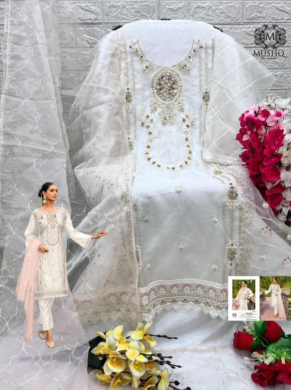 MUSHQ M 306 C PAKISTANI SUITS WHOLESALE